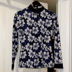 BOGNER BELINE MID-LAYER FLORAL PRINT